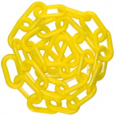 Mr. Chain 2" Plastic Chain - Yellow - 50 feet