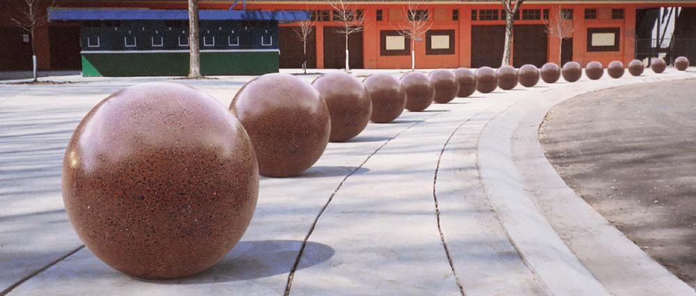 Spherical Concrete Bollard